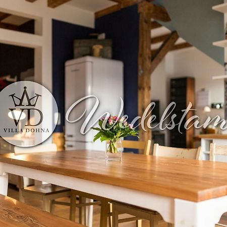 Villa Dohna - Apartment Wedelstam Lipcse Kültér fotó