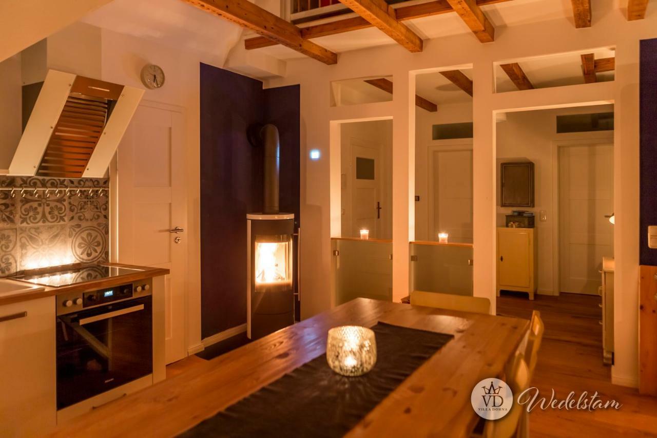 Villa Dohna - Apartment Wedelstam Lipcse Kültér fotó