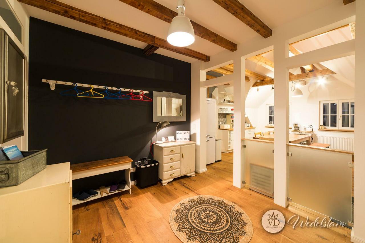 Villa Dohna - Apartment Wedelstam Lipcse Kültér fotó