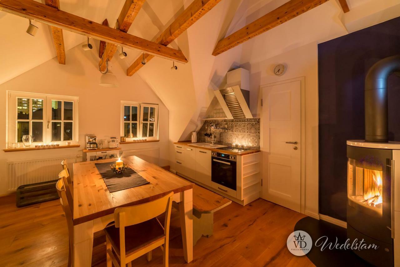 Villa Dohna - Apartment Wedelstam Lipcse Kültér fotó